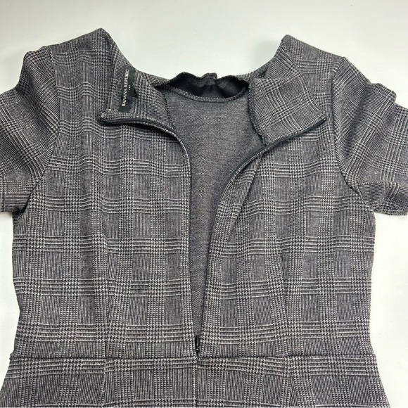 Banana Republic Novelty plaid knot wrap sheath dress - Picture 13 of 13